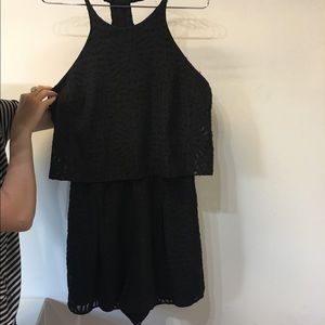 Crosby black romper
